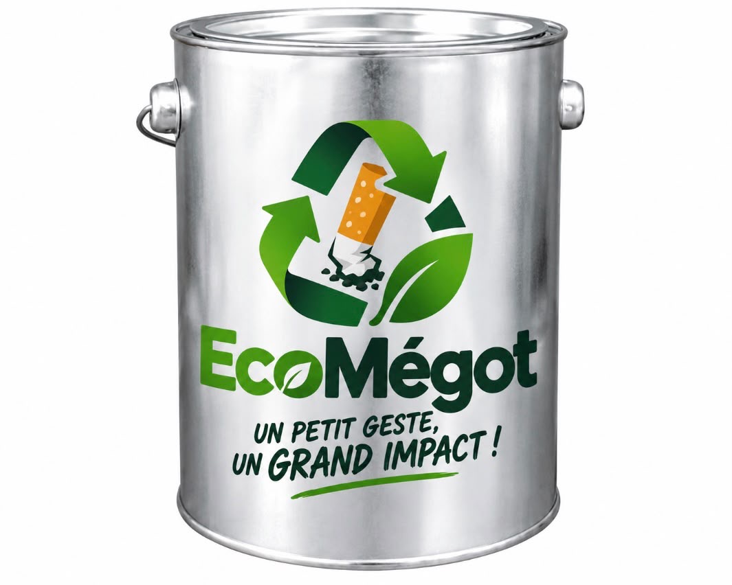 Contenant de stockage des mégots EcoMégot